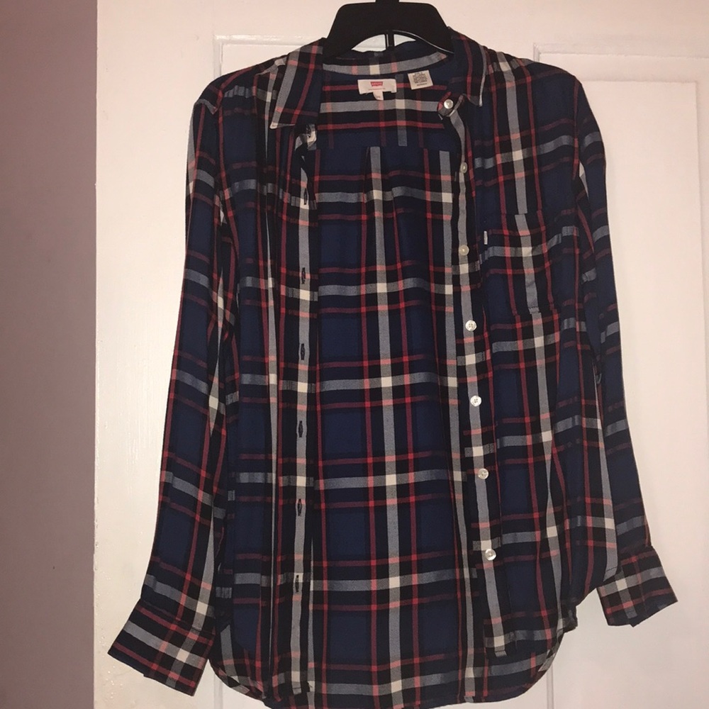 💫Levis Flannel Plaid Shirt💫